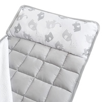 Tapis de sieste Standard pour tout-petits, éléphant avec oreiller et couverture pour enfants d'âge préscolaire, garderie