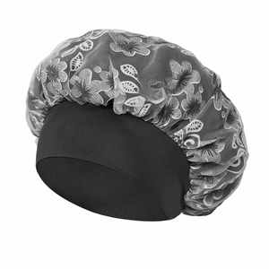 Gorro de Dormir de Seda de Morera Ajustable para el Cuidado de la Piel, Diadema para Dormir, Gorro de Seda Holgado para el Cabello - Product Image 3