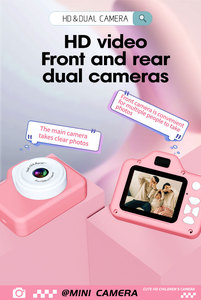 Cámara Infantil <span class=keywords><strong>de</strong></span> Alta Definición con Pantalla <span class=keywords><strong>de</strong></span> 2 Pulgadas, Mini Cámara <span class=keywords><strong>Réflex</strong></span> Digital <span class=keywords><strong>de</strong></span> un Solo Lente, Juguete Adorable, Regalo <span class=keywords><strong>de</strong></span> Navidad - Product Image 2