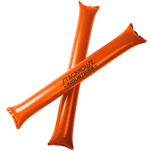 Folie Metall Farbe Benutzer definierte Logo Thunder Sticks Cheerleading Cheer ing Sticks für Weihnachts feier begünstigt Sport