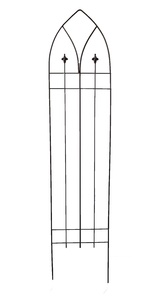 Clôture fil d'acier Tube jardin concombre <span class=keywords><strong>tomate</strong></span> métal plante treillis pour jardin escalade plante décoration - Product Image 4