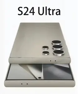 Orijinal marka yeni smartphone marka-yeni S24 Ultra küresel sürüm anahtarcı 6.8 inç cpu Octa çekirdek 1T depolama 5G cep telefonları