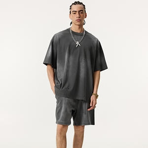 Camiseta de Hombre con Logotipo Personalizado en la Parte Delantera, Color Sólido, 100% Algodón, Cuello Redondo, Estilo Hip Hop, Casual, Manga Corta, Transpirable, Corte Regular, Ligera - Product Image 1