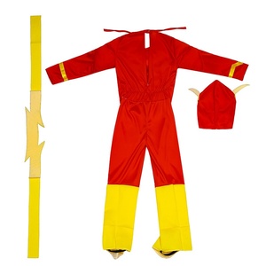 Disfraz de Cosplay XJ Flash Echo de Navidad para Niños, Traje de Héroe de Anime de Moda para Carnaval, Mono de Poliéster - Product Image 2