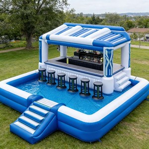 PoeticExist Aufblasbarer <span class=keywords><strong>PVC</strong></span>-Material Outdoor Aufblasbarer Swimmingpool - Product Image 3