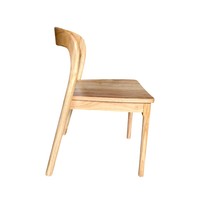 Chaise de salle à manger en bois massif de couleur personnalisée, empilable, pour jardin, événements extérieurs, fêtes, mariages, hôtels
