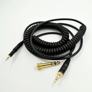 Cable adaptador de resorte para auriculares Sennheiser, piezas de reparación de Audio de repuesto, HD518, 598, 595, ATH-M50X, <span class=keywords><strong>M40X</strong></span>, 3,5 - Product Image 1