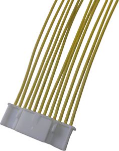 Adaptateur fil-circuit imprimé JST PA PAP 2,0 mm UL3266 24AWG LSZH sans halogène 02-16P 300V 125°C à faible émission de fumée, écologique, personnalisé pour ordinateur - Product Image 5