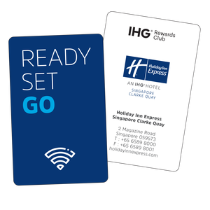 Conception personnalisée en gros PVC RFID NFC 13.56MHz Carte de visite pour hôtel Étanche Google Review <span class=keywords><strong>Facebook</strong></span> <span class=keywords><strong>Whatsapp</strong></span> - Product Image 1