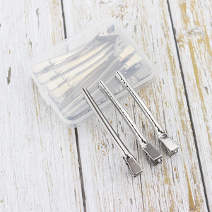 Lot de 12 Pinces à Cheveux <span class=keywords><strong>Coiffure</strong></span> à Trou Unique 10,5cm – <span class=keywords><strong>Outils</strong></span> et Accessoires pour Femmes - Product Image 2