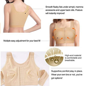 Regolabile Senza Soluzione di Continuità Back Support Shaper di Compressione Del Seno Full Band Copertura Della Chirurgia Reggiseno - Product Image 3