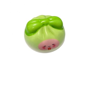 Squishy en forme de boulette de dessin animé à remontée lente, en mousse PU, rebondissant lentement - Product Image 5