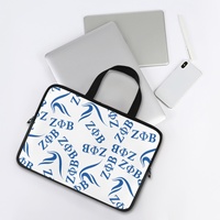 Sac pour ordinateur portable ZPB Zeta Phi Beta personnalisé, sac d'ordinateur portable multi-tailles, sac de bureau portable, fournitures de bureau, vente chaude à bas prix