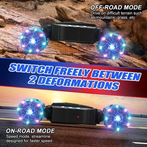 Voiture tél<span class=keywords><strong>éco</strong></span>mmandée, geste de la main, voiture cascadeuse RC avec lumières de pulvérisation, musique 4x4, 2.4GHz, véhicule tout-terrain, 360 degrés, voiture jouet sur chenilles RC - Product Image 2