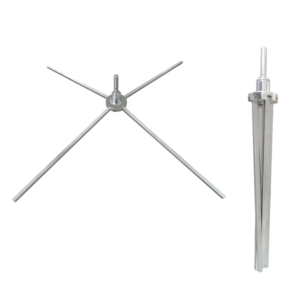 ฐานเสาธงแบบ X-Cross น้ำหนัก 3 กก. สำหรับพื้นแข็ง ขายดีที่สุด เหมาะสำหรับธงชายหาด - Product Image 5