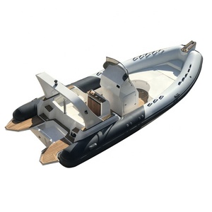 เรือยาง22.3ft 680เรือเป่าลมยางพีวีซีพร้อมที่อาบแดด - Product Image 2