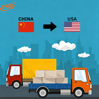 Livraison de camions porte-à-porte de la Chine vers les États-Unis via Matson DDP FBA avec assurance, délai de transit de 10 à 25 jours et logistique locale