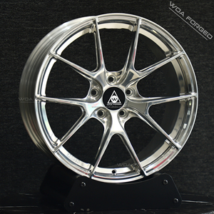 ล้อฟอร์จแบบกำหนดเอง ขอบโครเมียมขัดเงา น้ำหนักเบา สำหรับรถแข่ง BMW M3 M4 F90 Mustang GTR AMG Corvette Supra VS5RS - Product Image 1