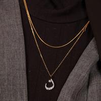 Inspire jewelry – collier personnalisé avec nom, lettre arabe musulmane, bijoux mot CZ cristal diamant, pendentif arabe
