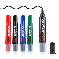 Marqueur pour tableau blanc rechargeable à encre à base d'huile Gxin G-206, best-seller, marqueurs rechargeables pour l'école et le bureau
