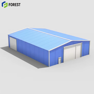 Cheap Prefabricated Workshop Prefab Steel Structure Farm Storage Warehouse Metal Building <b>Kits</b> - Product Image 3