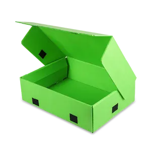 Cajas de plástico para verduras, caja de plástico corrugado de alta resistencia, pp, caja de hoja hueca