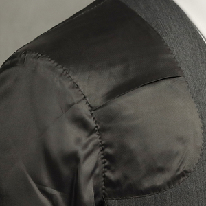 Abito Italiano <span class=keywords><strong>Su</strong></span> <span class=keywords><strong>Misura</strong></span> MTM Semi Artigianale, Completo Semi-Canvass con Spalle Napoletane, Abito da Uomo 100% Lana per Sposo e <span class=keywords><strong>Matrimonio</strong></span> - Product Image 5