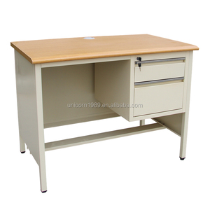 Giá Rẻ Giá thép văn phòng bàn máy tính bảng với ngăn kéo người duy nhất viết bàn cho bác sĩ tài chính thép bàn làm việc - Product Image 6