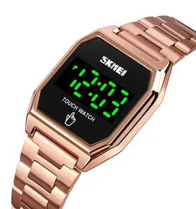 SKMEI 1679 Fashion Biner Jam Tangan Led Jam Tangan Pria 30 Meter Tahan Air Oem Logo Watch