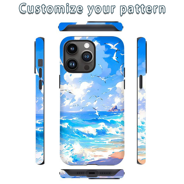Customized Design Mobile Tough Phone case Manufacturer Printing Custom Luxury Phone case
