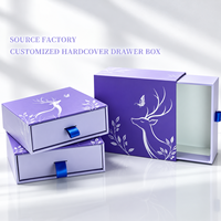 Boîte cadeau de Noël en carton rigide écologique et recyclable, emballage festif en papier pour cadeaux de fête de Noël