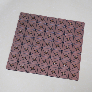 Impermeável 3D alumínio mosaico parede telha decoração adesivos auto-adesivo para exterior Villa paredes estilo asiático Design - Product Image 2