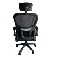 Chaise de bureau multifonction en gros d'usine, chaise de bureau ergonomique pivotante en maille pour ordinateur, chaise de travail économique pour employés