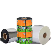 Film en rouleau VFFS en nylon PE laminé vierge, haute résistance à la traction, thermoscellable, pour l'emballage en vrac de céréales et d'aliments secs