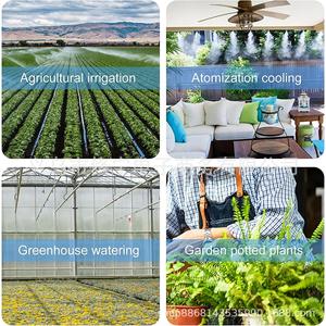 Connecteur de tuyau d'irrigation goutte à goutte, raccord en T droit, coude noir en PP, joint de tuyau d'eau pour système d'arrosage automatique de jardin - Product Image 4