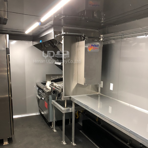 Cuisine de restaurant taille personnalisée <span class=keywords><strong>mobile</strong></span> kiosque à café chariot de nourriture pour hot-dog camion de tacos à la crème glacée remorque alimentaire rapide pour les états-unis - Product Image 6
