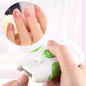 Epsilon <strong>Nail</strong> Polisher Polisher Automatic Clipper Trimmer Cutter <strong>Toe</strong> Clipper <strong>Nail</strong> With Light <strong>Electric</strong> Trimming <strong>File</strong> Manicure Tool - Product Image 3