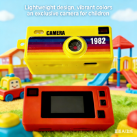 Kamera Foto Video Retro Mini Kamera Gantungan Kunci Mini Kamera Jempol Kecil Portabel Camcorder Video Kotak Misteri Kamera Blind Box
