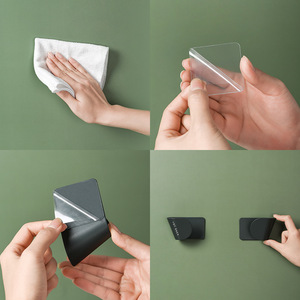 Support mural multifonctionnel pour couvercles de casseroles, sans perçage, pour planches à découper et poêles, taille universelle, en plastique - Product Image 1