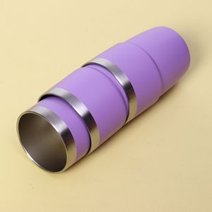 QX Wholesale 6oz <b>Double</b> <b>Wall</b> Stainless Steel Tumblers with Ceramic Lids Bulk Water <b>Mugs</b> for Back to School - Product Image 4