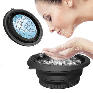 Nouveau Design Idée Été Refroidissement Silicone Eau Glacée Visage Plongeant Bol Diy Plateau À Glaçons Visage Bain Bol - Product Image 1