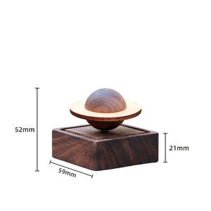 Black Walnut <b>Essential</b> <b>Oil</b> <b>Diffuser</b> Unique Planet Design Natural Wood for Home Car Hotel Office Other Occasions - Product Image 4
