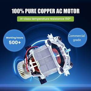 Licuadora Comercial Profesional para Alimentos, Procesador de Jugos y Smoothies, Electrodoméstico de Cocina, Equipo para Restaurantes - Product Image 6