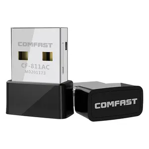 Adaptador inalámbrico USB COMFAST CF-811AC, alta calidad, Wifi, Dongle, tarjeta de red