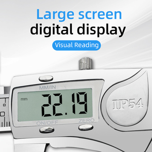 IP54 impermeable Metal Acero inoxidable 150mm 6 "calibrador Digital <span class=keywords><strong>de</strong></span> alta precisión electrónico Digital <span class=keywords><strong>Vernier</strong></span> calibrador herramientas - Product Image 2