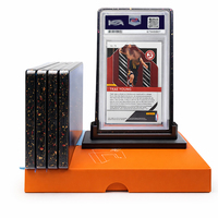 Boîtier de protection en alliage d'aluminium magnétique multicolore avec bande pour cartes gradées PS-A, CG-C, BG-S