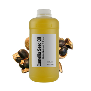Oli di semi di camelia Japonica selvatici pressati a freddo organici olio di semi per bambini alla rinfusa per la cura della pelle dei bambini - Product Image 1