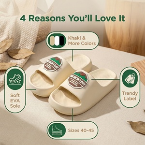 Chaussons d'intérieur et d'extérieur pour homme, imperméables, antidérapants, respirants, légers, résistants à l'usure, tendance, décontractés - Product Image 3