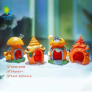 Decoración <span class=keywords><strong>de</strong></span> Acuario Jeneca, Refugio <span class=keywords><strong>de</strong></span> Resina para Cangrejos Ermitaños, Concha <span class=keywords><strong>de</strong></span> Hongo, Micropaisaje, Adornos para Peceras, Exterior, Superventas - Product Image 1