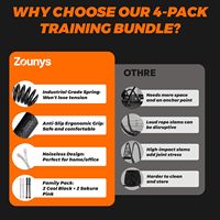 Ensemble de cordes de combat réglables sans corde en ABS et acier OEM/ODM pour exercices aérobiques et entraînement musculaire, portable et sans fil
